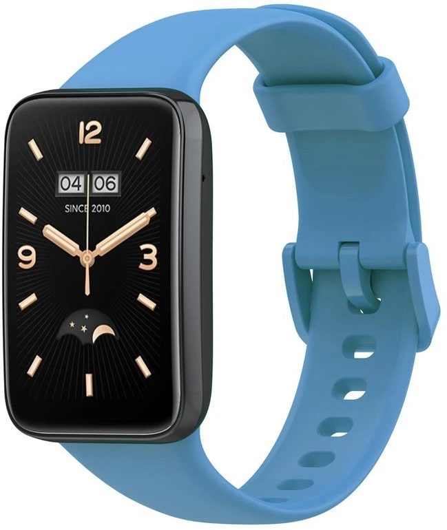 Telcon SILIKONINIS DIRŽELIS MI BAND 7 PRO/ M7 PRO (1). ŠVIESIAI MĖLYNAS