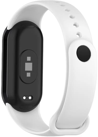Telcon SILIKONINIS DIRŽELIS MI BAND 8/M8 (2). Baltas