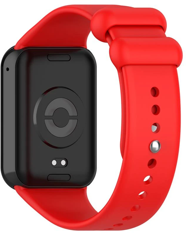 Telcon SILIKONINIS DIRŽELIS MI BAND 8 PRO /M8 PRO (7). RAUDONAS