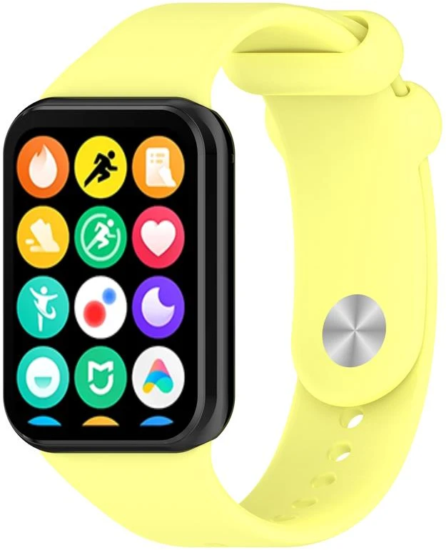Telcon SILIKONINIS DIRŽELIS MI BAND 8 PRO/M8 PRO (6). GELTONAS