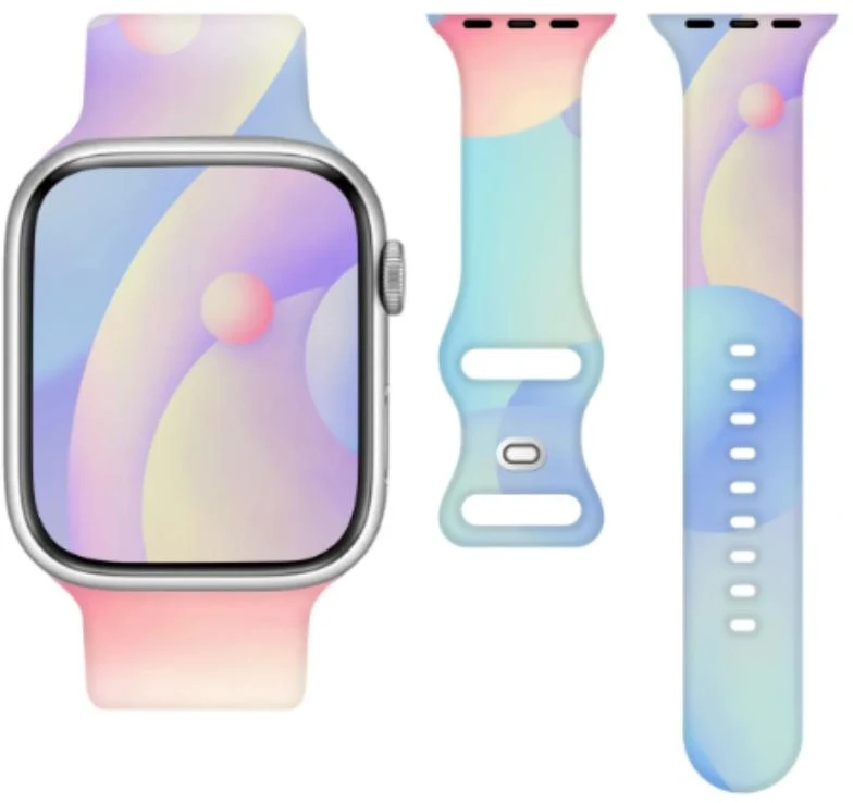 Telcon SILIKONINIS DIRŽELIS WATCH 42/44/45/49MM (97+110) SPALVINGAS