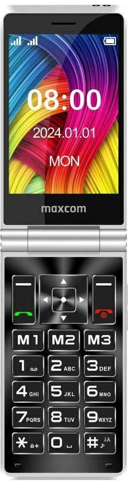 Telefonas Maxcom Comfort MM835 4G juodos spalvos