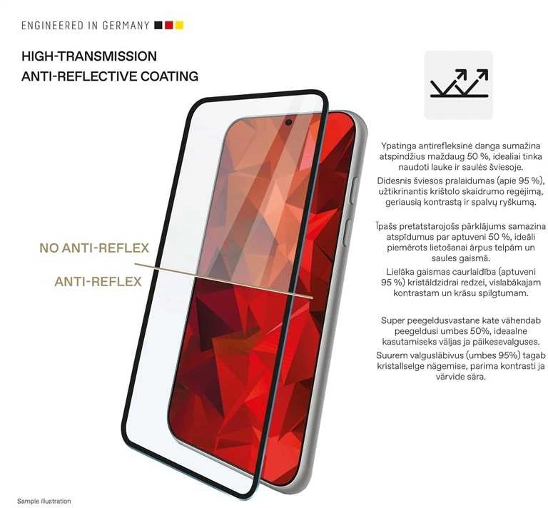 „Toti Premium PREMIUM“ grūdinto stiklo 3D ekrano apsauga, skirta „Samsung Galaxy S25 Ultra“.