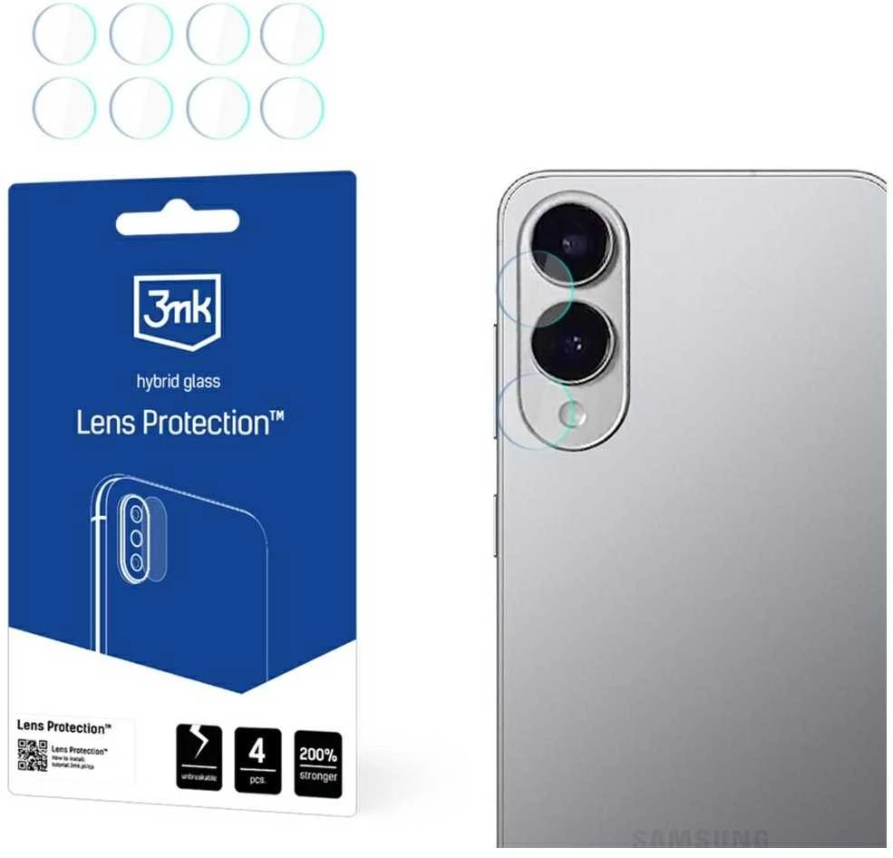 Objektyvas Telefono kameros apsauga 3MK Lens Protect skirta Samsung Galaxy S25 Edge 4vnt