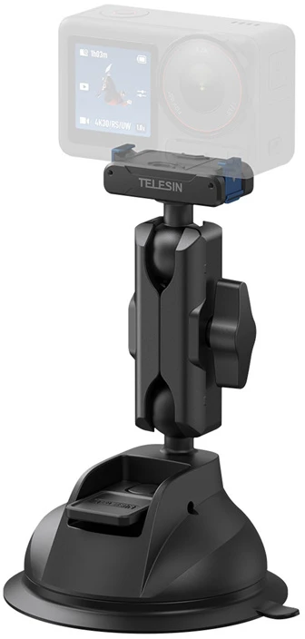 Telesin siurbtuko laikiklis, skirtas DJI Osmo Action 3/4/5 Pro