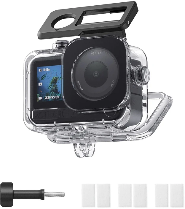 „Telesin“ vandeniui atsparus apsauginis dėklas, skirtas „DJI Osmo Action 6“