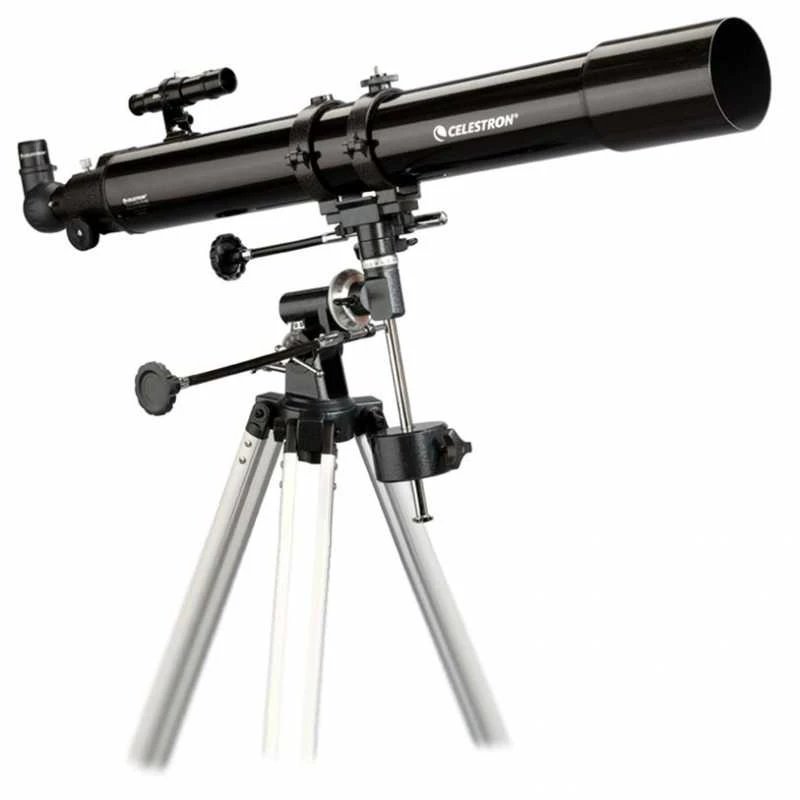 Teleskopas - Celestron PowerSeeker 80EQ 225x Juodas