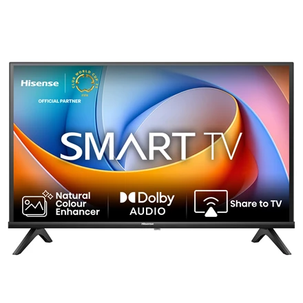 Televizorius Hisense FHD Smart TV | 40A4Q | 40" | Smart TV | VIDAA OS | FHD | Juodas