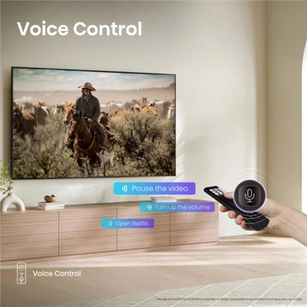 Televizorius Hisense UHD Smart TV | 50A6Q | 50" | Smart TV | VIDAA OS | UHD | Juodas