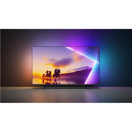 „Philips“ 4K „Ambilight“ televizorius | 55PUS8450/12 | 55 | Išmanusis televizorius | TITAN OS | UHD | Juodas