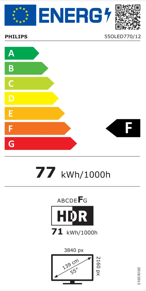 Televizorius Philips OLED 4K Ambilight TV | 55OLED770/12 | 55" | Smart TV | TITAN OS | UHD | Pilkas
