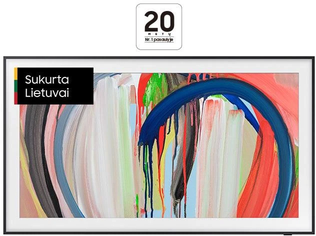 Televizorius Samsung QE55LS03HAUXXH 2026m. modelis (40 EUR nuolaidos kodas)