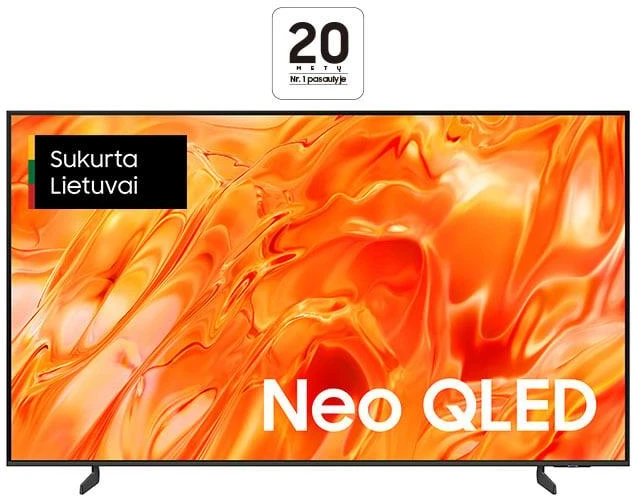 Televizorius Samsung QE65QN70HAUXXH 2026m. modelis (40 EUR nuolaidos kodas)