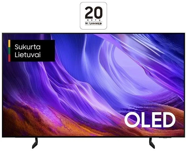 Televizorius Samsung QE65S85HAEXXH 2026m. modelis