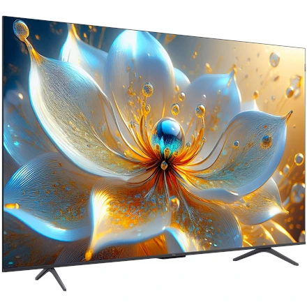 Televizorius TCL 4K QLED TV | 55T8C | 55 | Smart TV | Google TV | Juodas