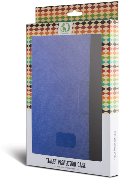 Greengo TFO Dėklas Orbi planšetiniams kompiuteriams 9-11” (I27 x P20 cm) mėlynas aplankas