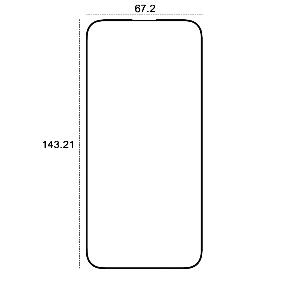 Telforceone Etteri apsauginis stiklas 9D Apple iPhone 15 Pro 6,1"