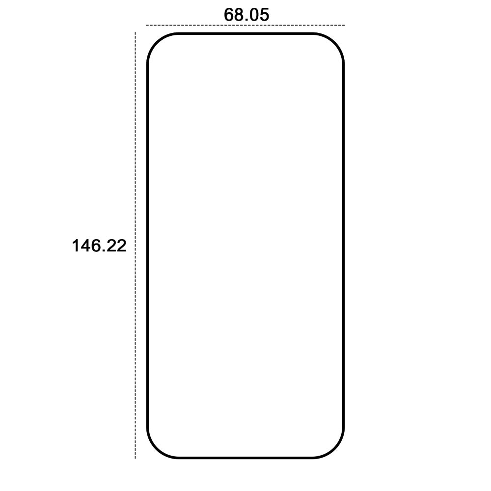 Telforceone Etteri apsauginis stiklas 9D Apple iPhone 16 Pro 6,3"