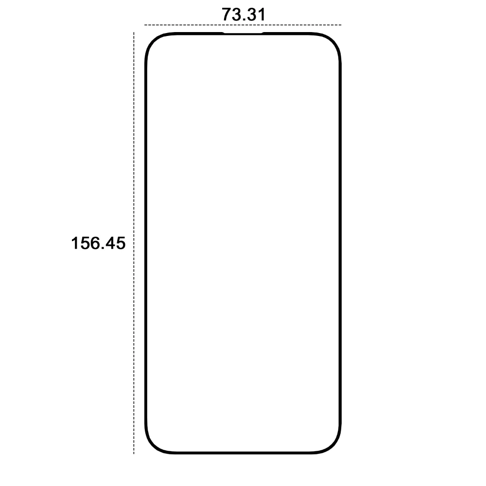 Telforceone Etteri apsauginis stiklas 9D Apple iPhone 15 Pro Max 6,7"