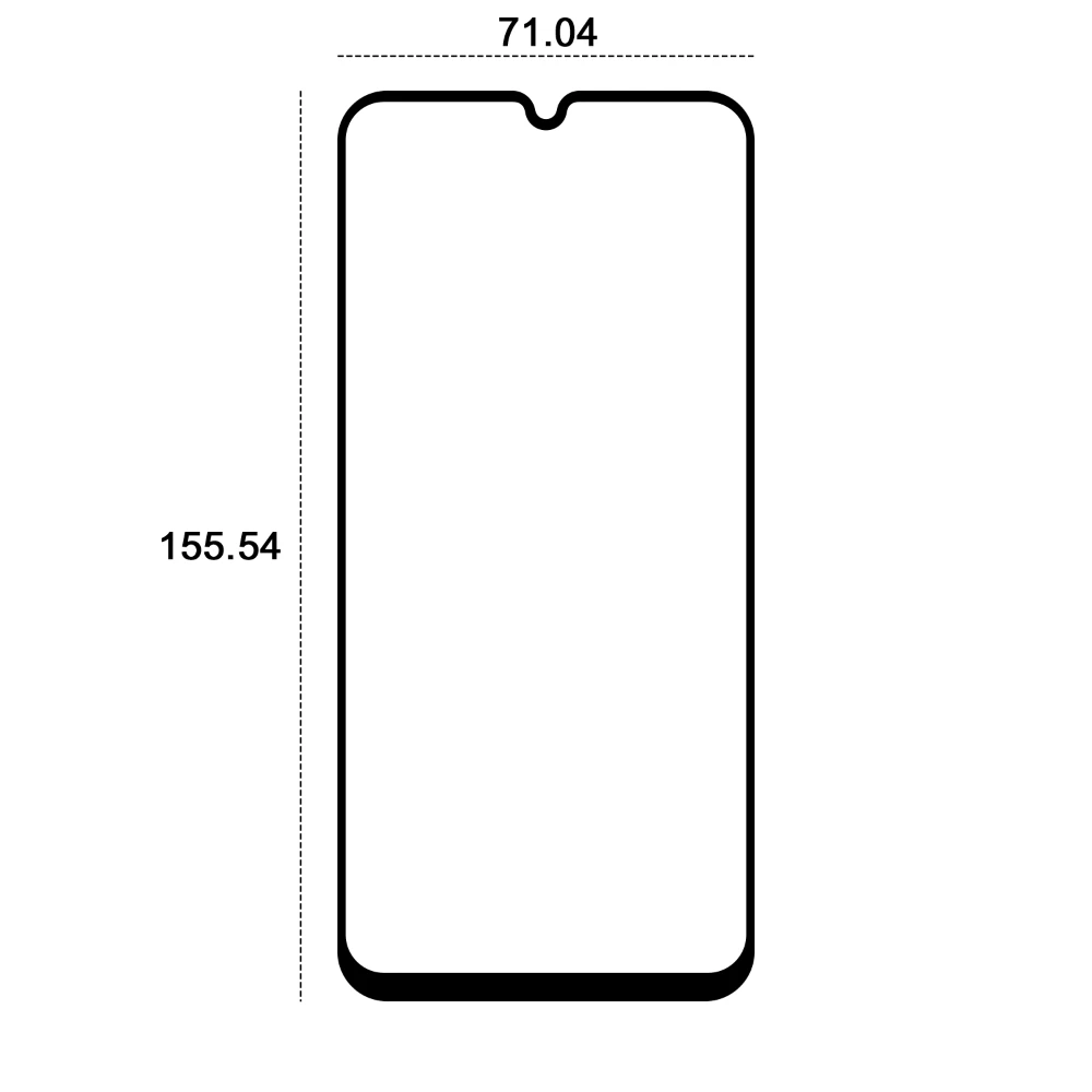 Etteri 9D grūdintas stiklas Samsung Galaxy A25 5G (global) telefonui