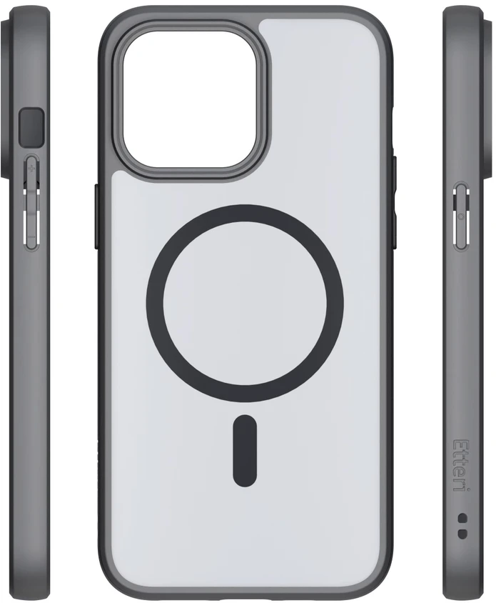 Etteri Matt Mag dėklas, skirtas iPhone 14 Pro 6,1" juodas