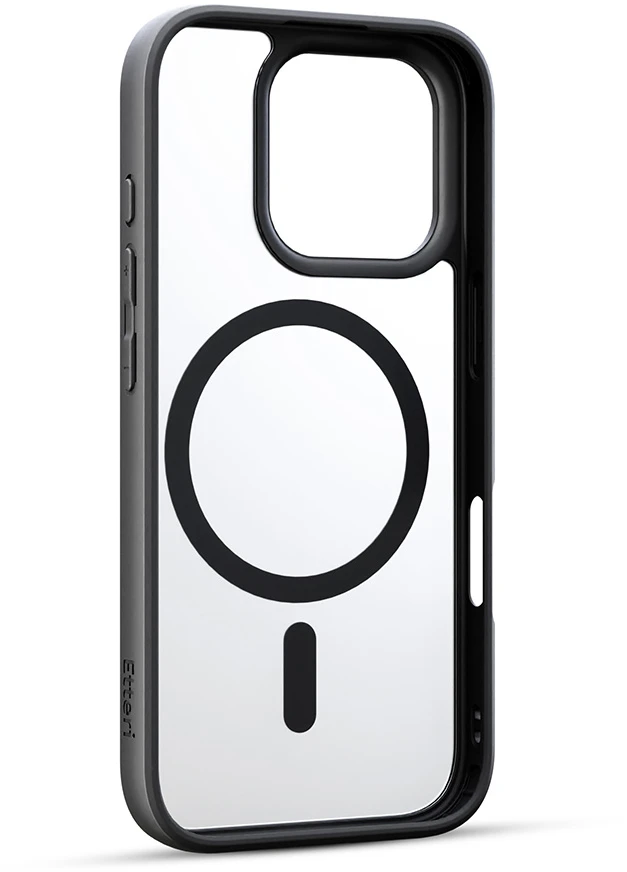 Etteri Matt Mag dėklas, skirtas iPhone 16 Pro 6,3" juodas