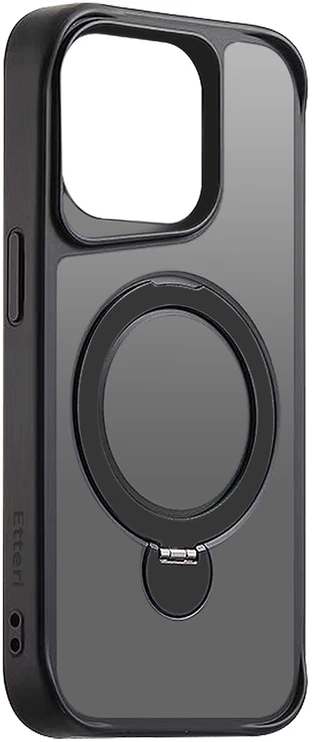 Etteri Matt Mag Ring dėklas, skirtas iPhone 14 Pro 6,1" juodas