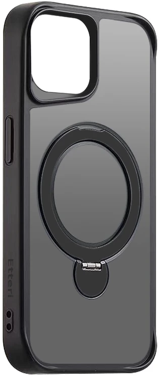 Etteri Matt Mag Ring dėklas, skirtas iPhone 13 6,1" juodas