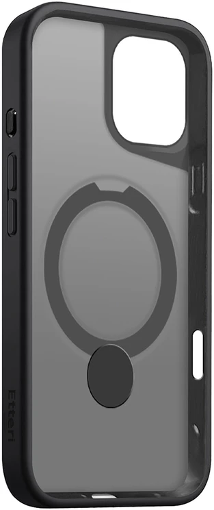 Etteri Matt Mag Ring dėklas, skirtas iPhone 16 Plus 6,7" juodas