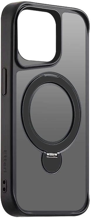 Etteri Matt Mag Ring dėklas, skirtas iPhone 15 Pro Max 6,7" juodas