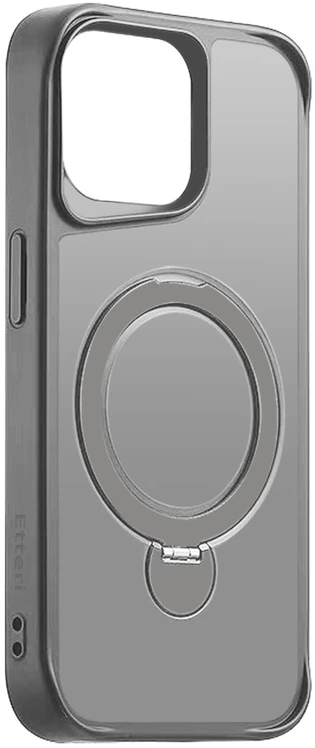 Etteri Matt Mag Ring dėklas, skirtas iPhone 12 / 12 Pro 6,1" pilkas