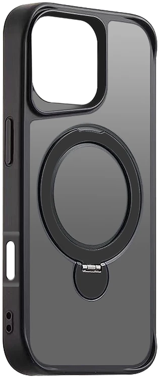 Etteri Matt Mag Ring dėklas, skirtas iPhone 16 Pro Max 6,9" juodas