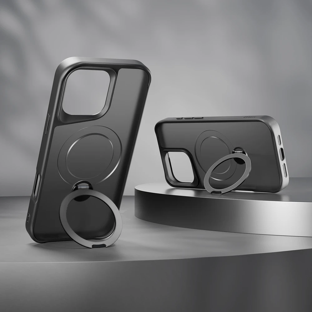 Etteri Matt Mag Ring dėklas, skirtas iPhone 16 Plus 6,7" juodas