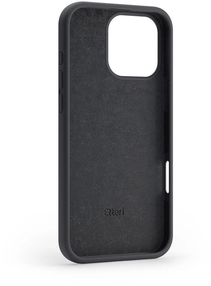 Etteri silikoninis dėklas iPhone 16 Pro Max 6,9" juodas