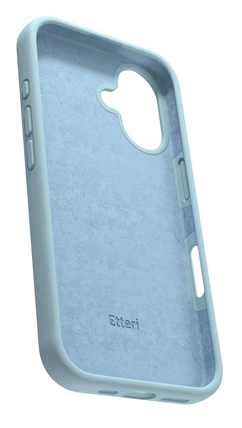 Etteri silikoninis dėklas iPhone 16 Plus 6,7" šviesiai mėlynas