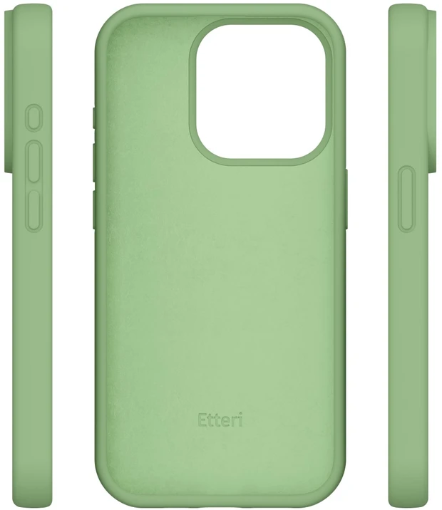 Etteri silikoninis dėklas iPhone 11 šviesiai žalias