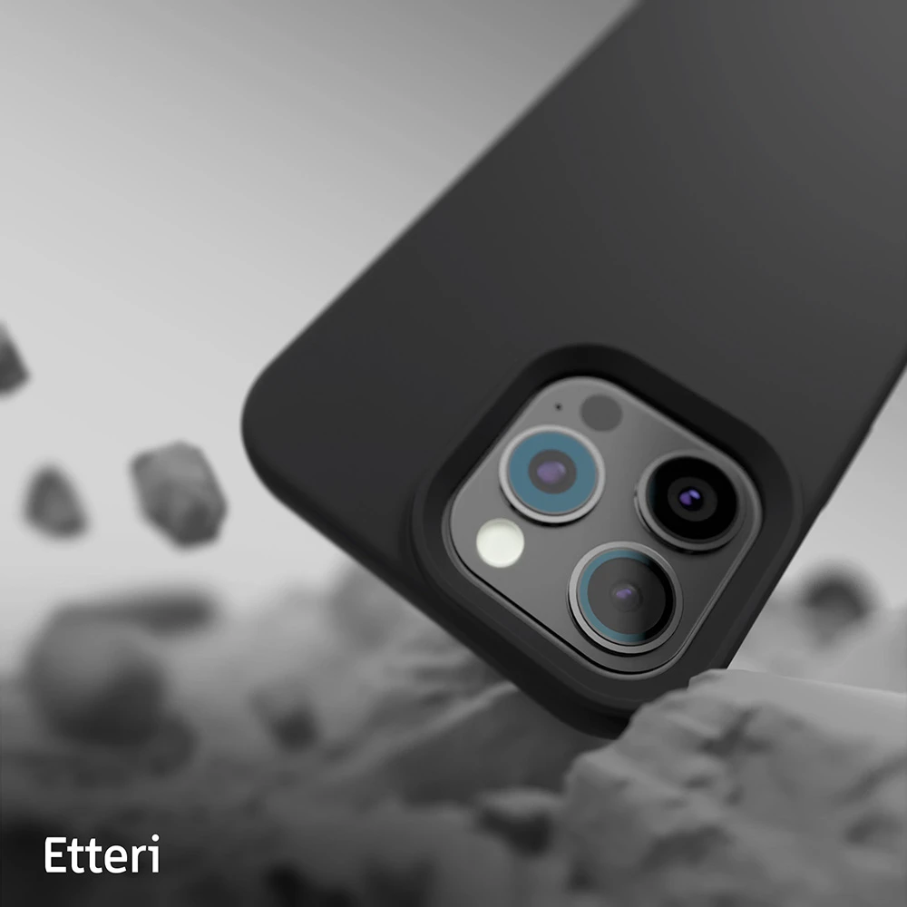Etteri silikoninis dėklas iPhone 16 Pro Max 6,9" juodas