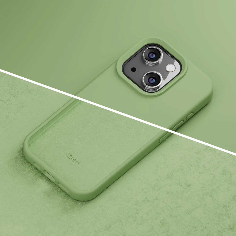 Etteri silikoninis dėklas iPhone 11 šviesiai žalias