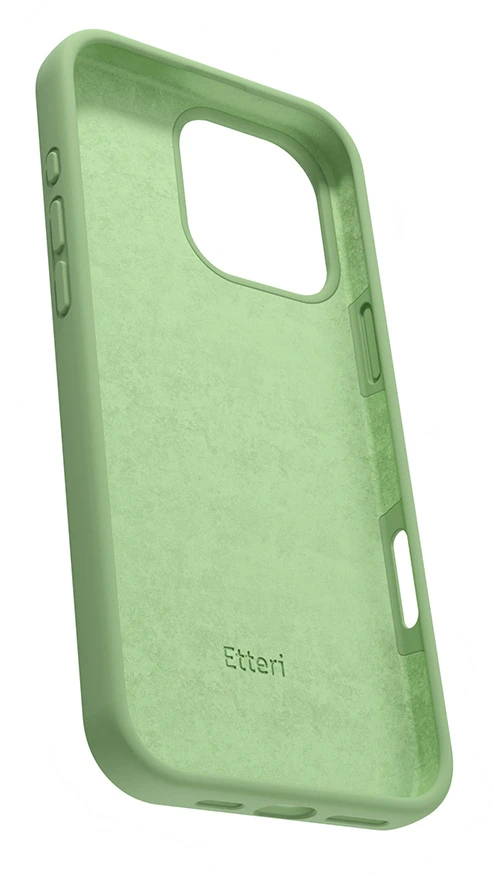 Etteri silikoninis dėklas iPhone 16 Pro Max 6,9" šviesiai žalias