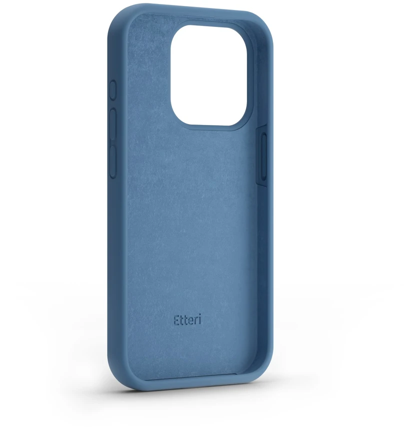 Etteri silikoninis dėklas iPhone 12 / 12 Pro 6,1" tamsiai mėlynas