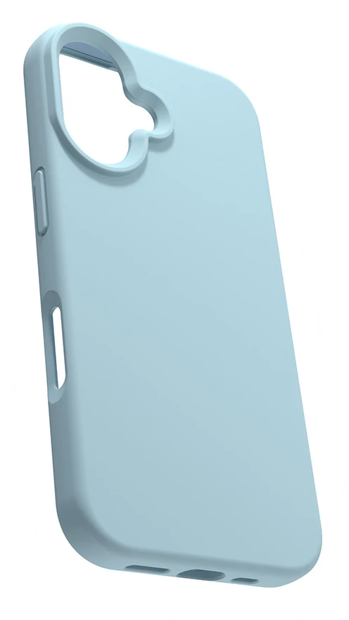 Etteri silikoninis Mag dėklas iPhone 16 6,1" šviesiai mėlynas