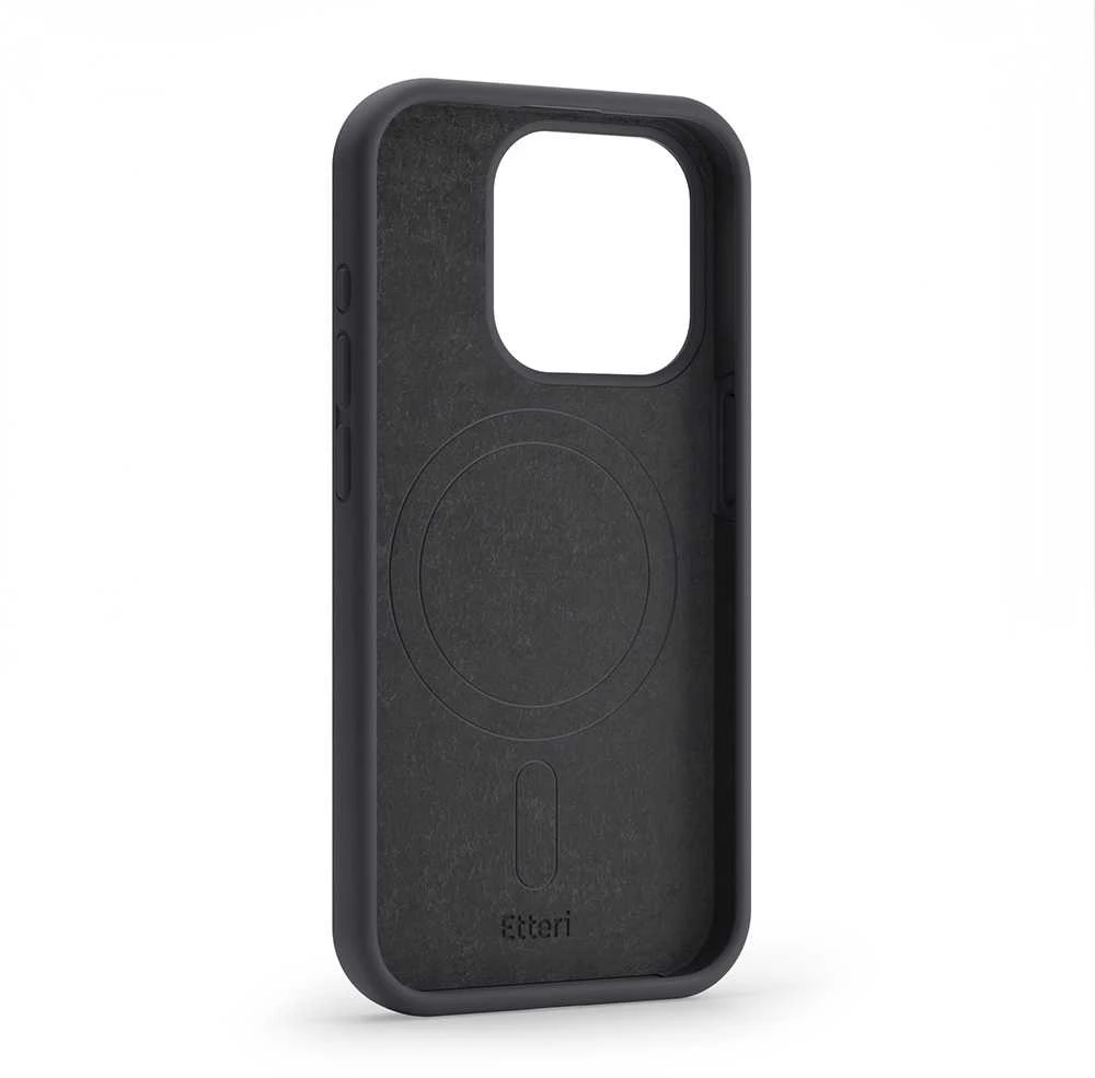 Telforceone Etteri Silicone Mag dėklas Apple iPhone 13 6,1" juodos spalvos