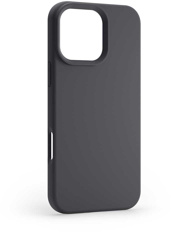 Telforceone Etteri Silicone Mag dėklas Apple iPhone 16 Pro Max 6,9" juodos spalvos