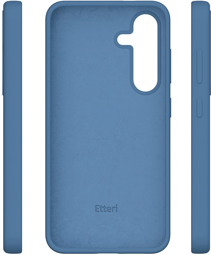Etteri silikoninis dėklas Samsung Galaxy S24 Plus tamsiai mėlynas