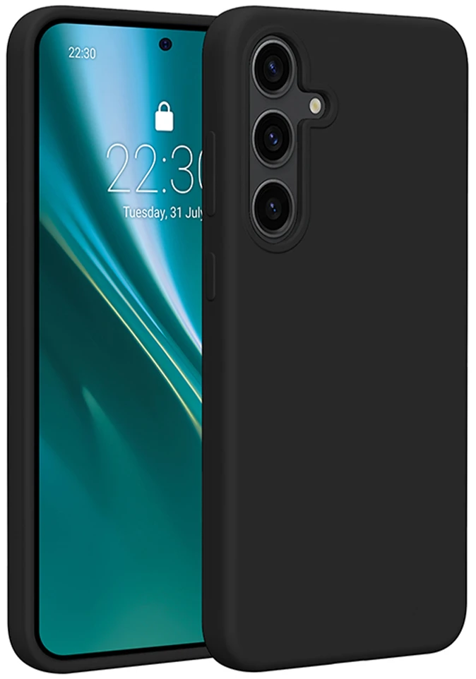 Etteri silikoninis dėklas Samsung Galaxy S24 Plus juodas