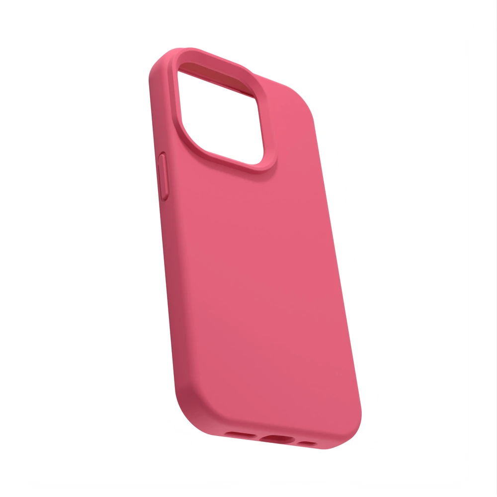 Etteri silikoninis dėklas Samsung Galaxy S22 Ultra aviečių spalvos