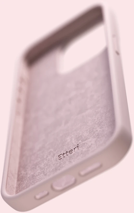 Etteri silikoninis dėklas Samsung Galaxy S23 Plus šviesiai rožinis
