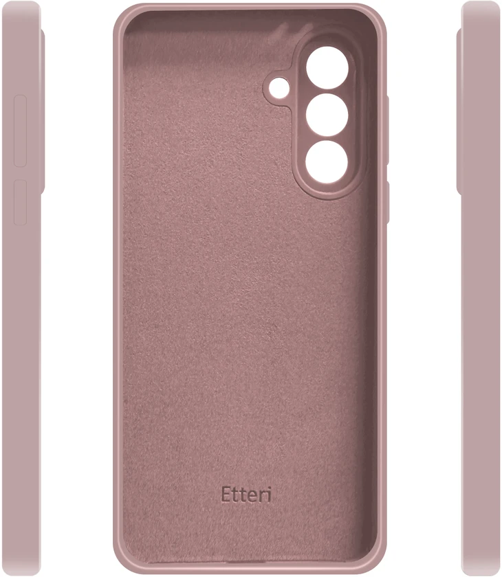 Etteri silikoninis dėklas Samsung Galaxy A36 5G šviesiai rožinis