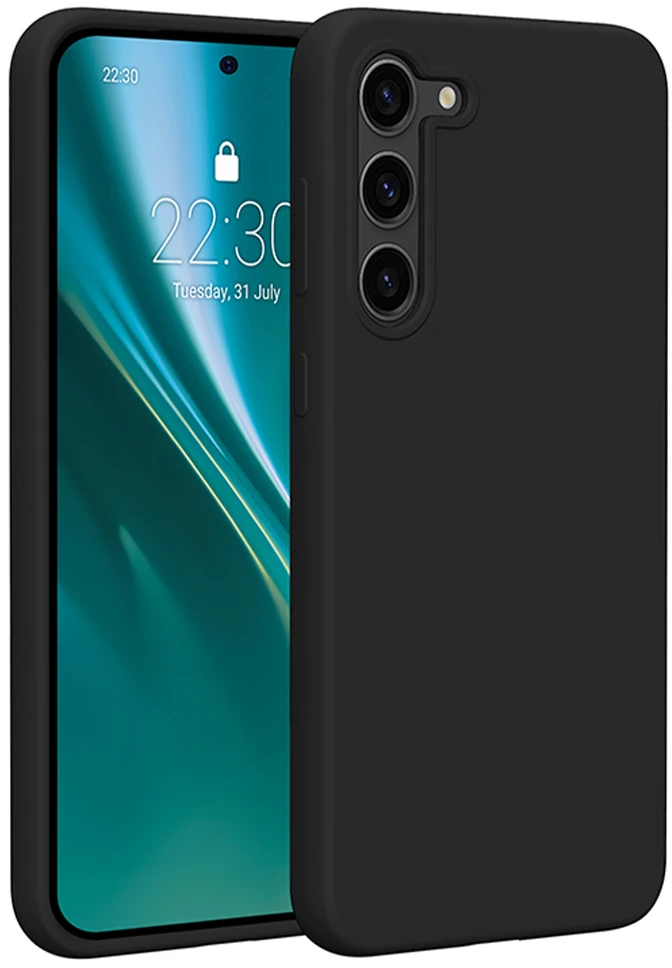Etteri silikoninis dėklas Samsung Galaxy S23 Plus juodas