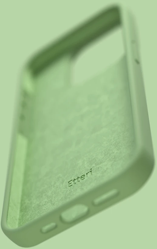 Etteri silikoninis dėklas Samsung Galaxy S23 Plus šviesiai žalias